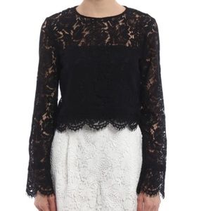 DIANE VON FURSTENBERG women’s 
Yeva lace blouse